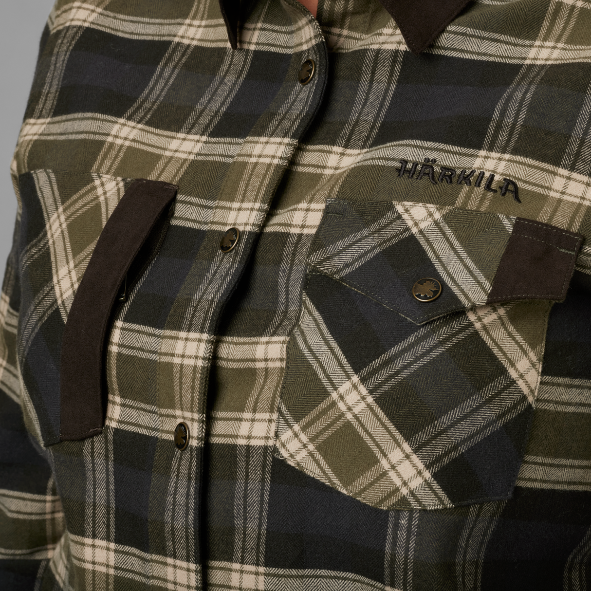 Aivak L/S skjorte - Women Olive - Härkila