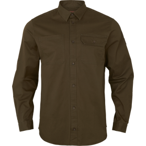 Trym L/S skjorte - Willow green - Härkila
