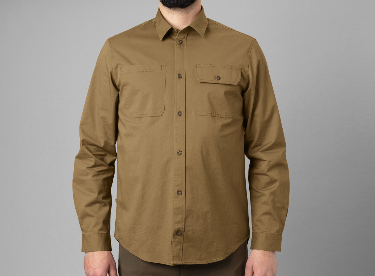 Trym L/S skjorte - Antique sand - Härkila
