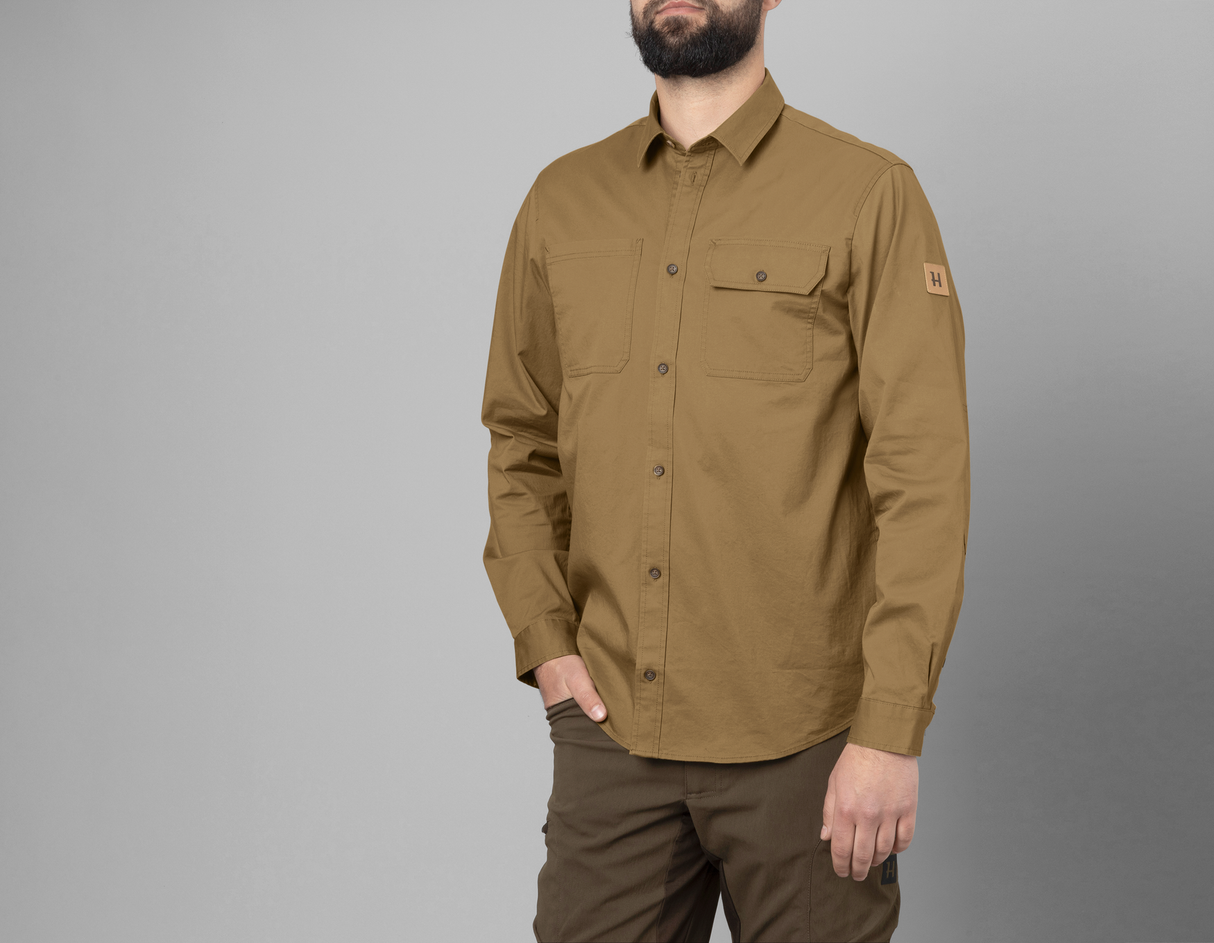Trym L/S skjorte - Antique sand - Härkila