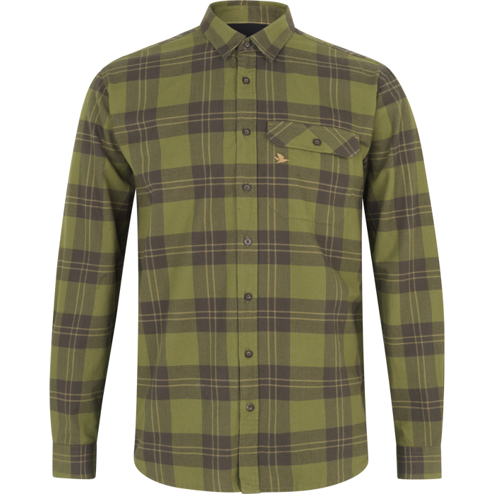 Highseat skjorte Light olive - Seeland