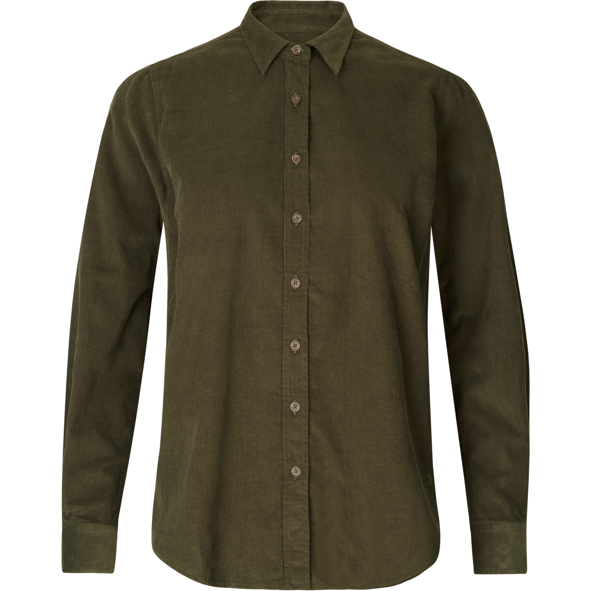Olivia Skjorte Women Pine green - Seeland