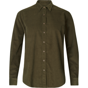 Olivia Skjorte Women Pine green - Seeland