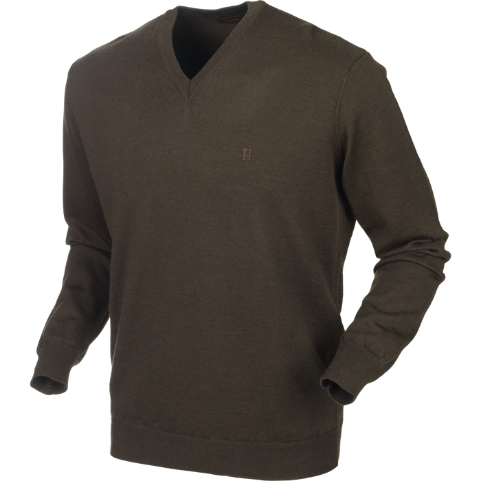 Glenmore pullover Demitasse brown - Härkila