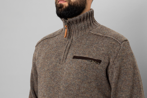 Annaboda 2.0 HSP knit pullover -  Dark sand - Härkila