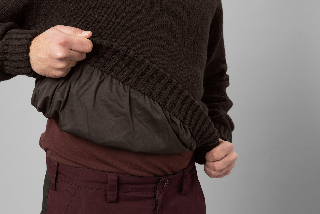 Annaboda 2.0 HSP knit pullover - Demitasse brown - Härkila