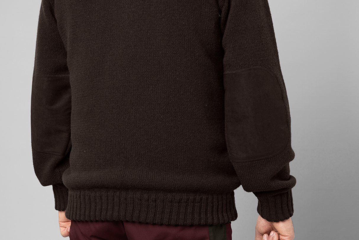 Annaboda 2.0 HSP knit pullover - Demitasse brown - Härkila