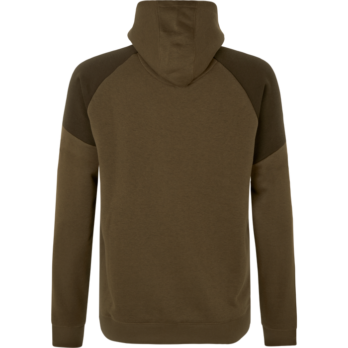 Seeland Cross hoodie w/zip Dark Olive - Seeland