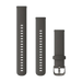 Quick Release remme (20 mm), Berry silikonerem, rustfrit stål hardware 3