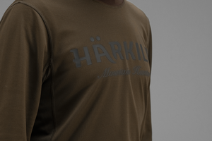 Mountain Hunter L/S t-shirt Hunting green/Shadow brown - Härkila