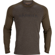 Metso L/S tshirt - Olive night/Willow green - Härkila