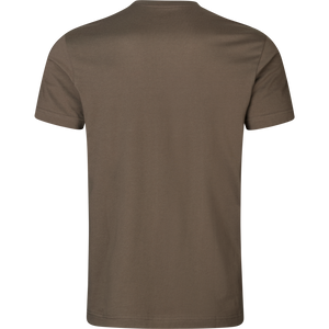 Härkila graphic t-shirt 2-pack - Brown granite/Phantom - Härkila