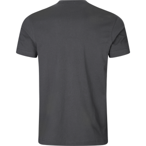 Härkila graphic t-shirt 2-pack - Brown granite/Phantom - Härkila