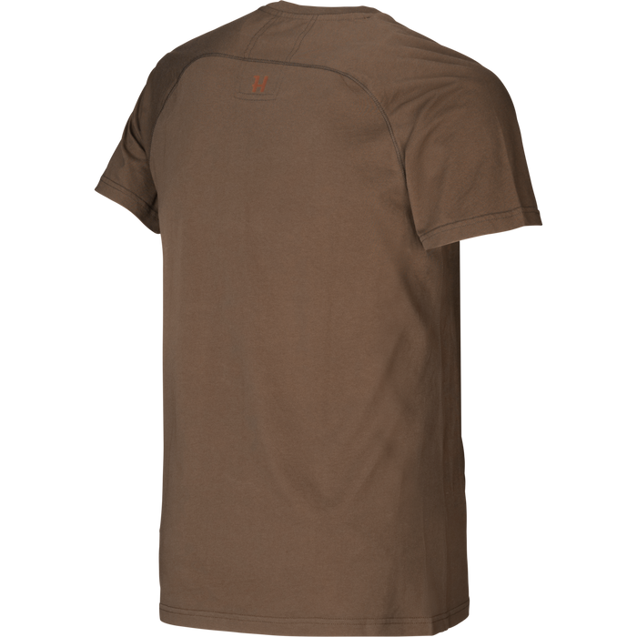 Härkila logo t-shirt 2-pack Willow green/Slate brown - Härkila