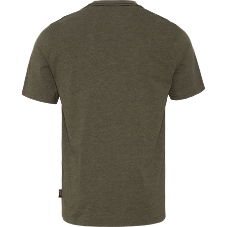 Outdoor t-shirt Pine green melange - Seeland