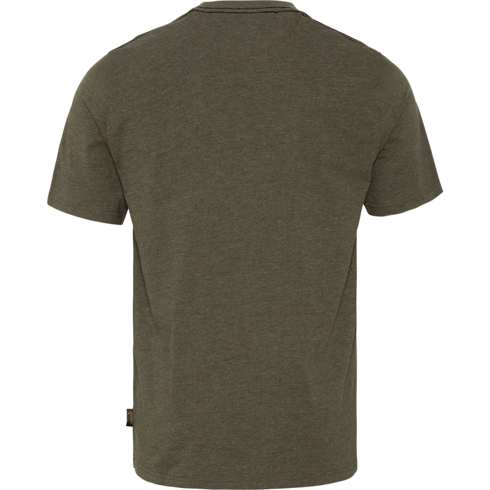 Outdoor t-shirt Pine green melange - Seeland