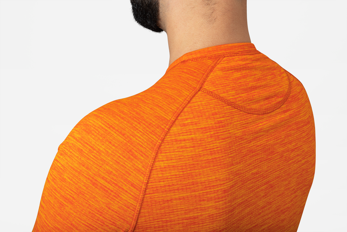 Active L/S T-shirt - Hi-vis orange - Seeland