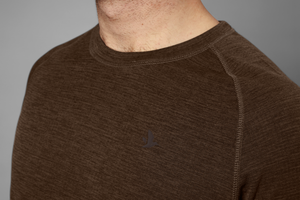 Active S/S T-shirt - Demitasse brown - Seeland
