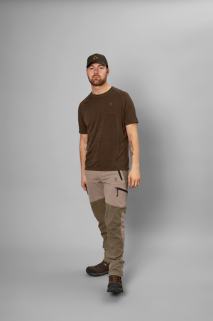 Active S/S T-shirt - Demitasse brown - Seeland