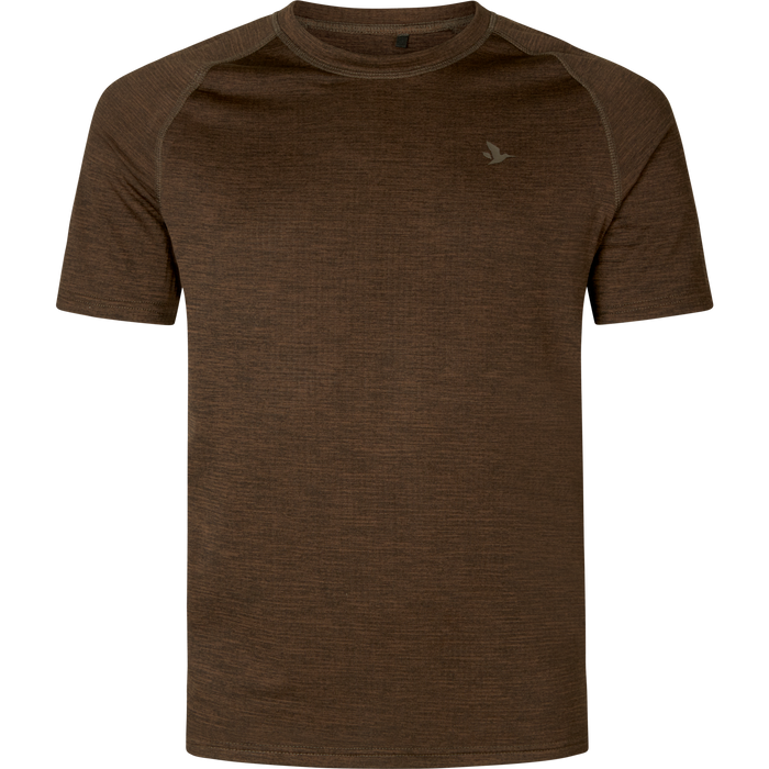 Active S/S T-shirt Demitasse brown - Seeland