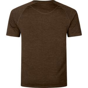 Active S/S T-shirt - Demitasse brown - Seeland