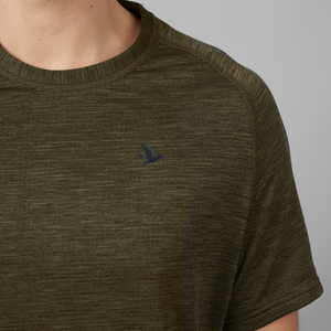 Active S/S T-shirt - Pine green - Seeland