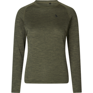 Active L/S T-shirt Women Pine green - Seeland