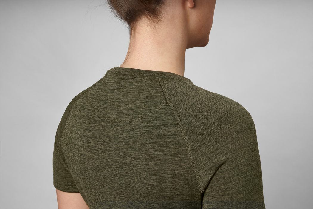 Active S/S T-shirt Women Pine green - Seeland