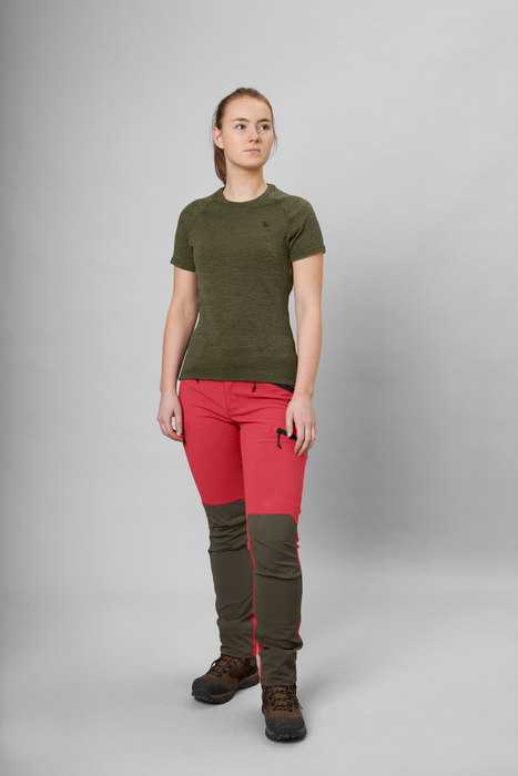 Active S/S T-shirt Women Pine green - Seeland