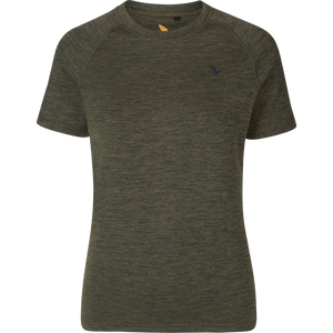 Active S/S T-shirt Women Pine green - Seeland