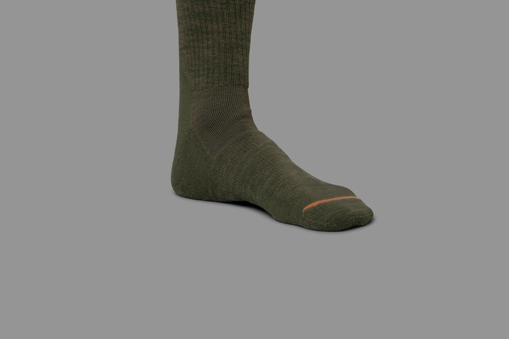 Pro Hunter 2.0 long socks Willow green/Shadow brown - Härkila