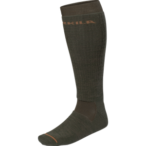 Pro Hunter 2.0 long socks Willow green/Shadow brown - Härkila