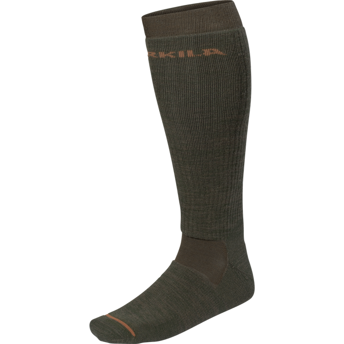 Pro Hunter 2.0 long socks Willow green/Shadow brown - Härkila