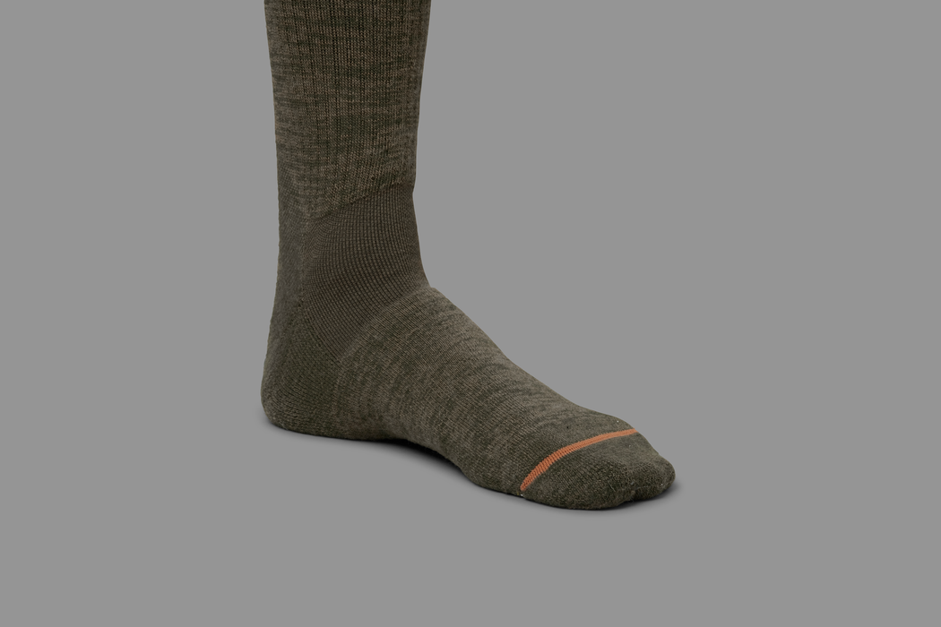 Pro Hunter 2.0 short socks Willow green/Shadow brown - Härkila