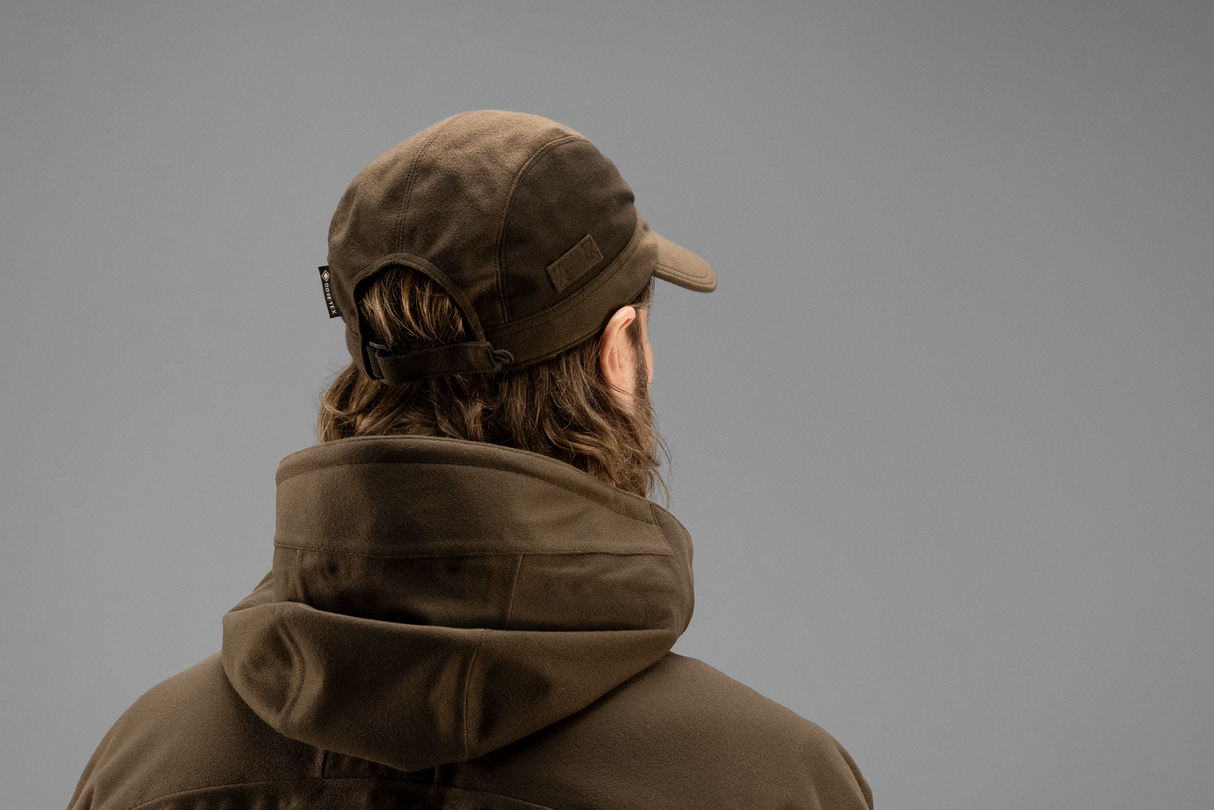 Mountain Hunter kasket Hunting green/Shadow brown - Härkila
