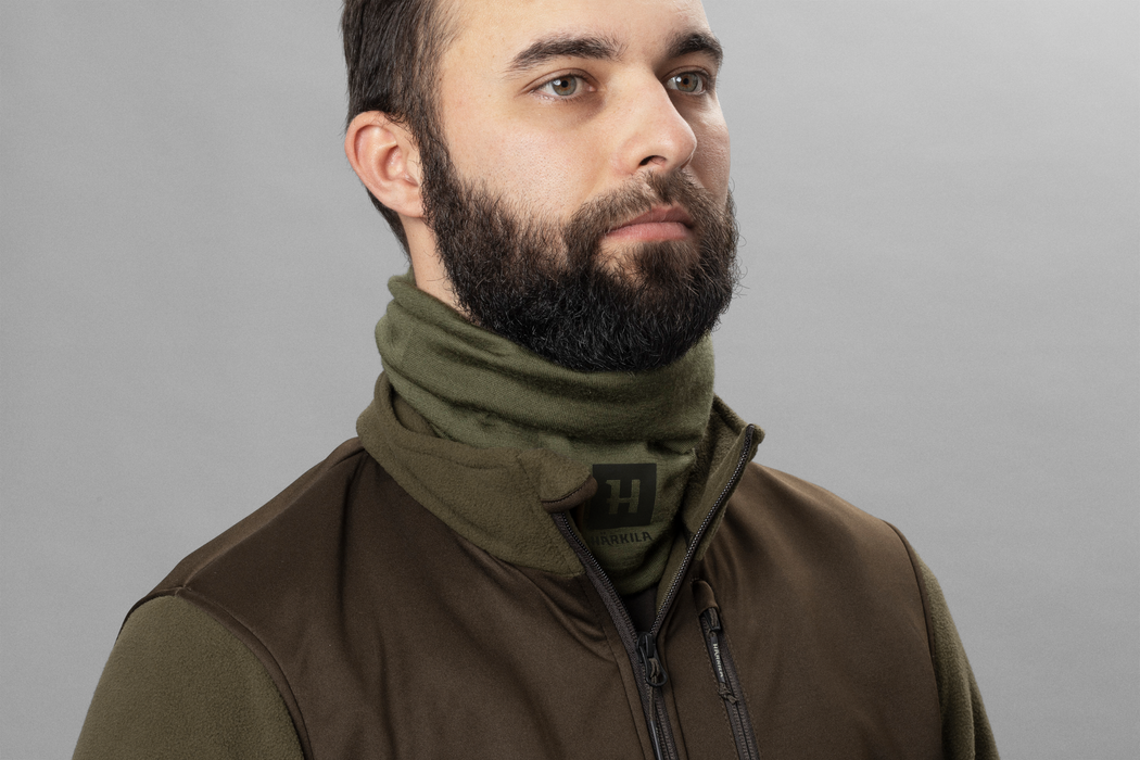 Härkila Base All Season neck gaiter - Limited Edt. Dark olive - Härkila