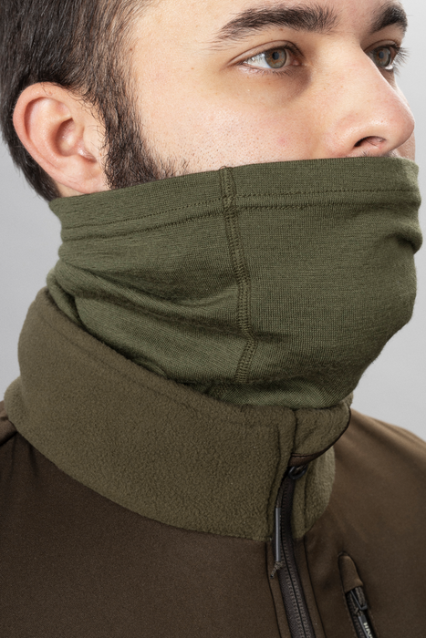 Härkila Base All Season neck gaiter - Limited Edt. Dark olive - Härkila