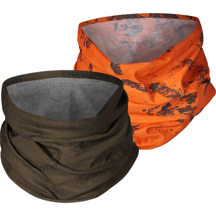 Halsedisse 2-pack Pine green/InVis orange blaze - Seeland