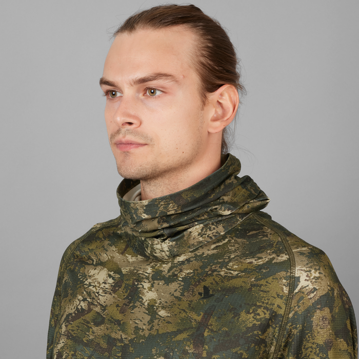 Scent control Camo facecover InVis green - Seeland