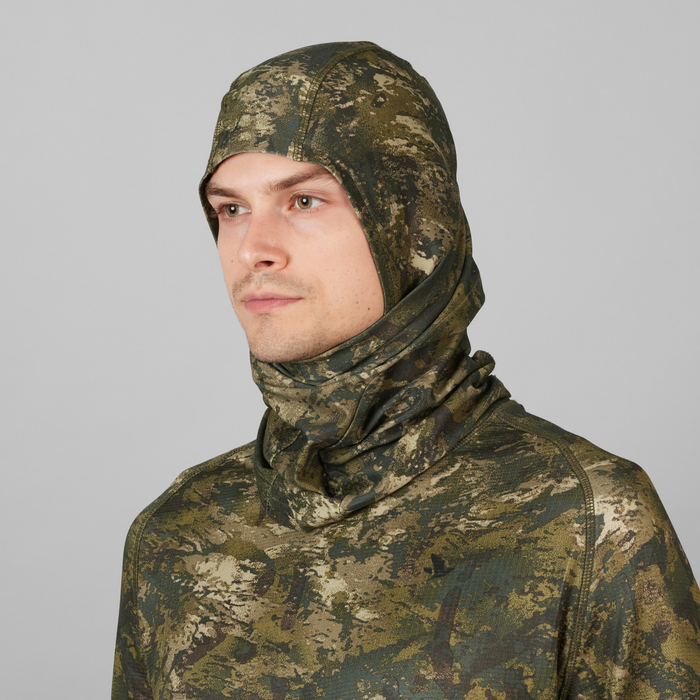 Scent control Camo facecover InVis green - Seeland