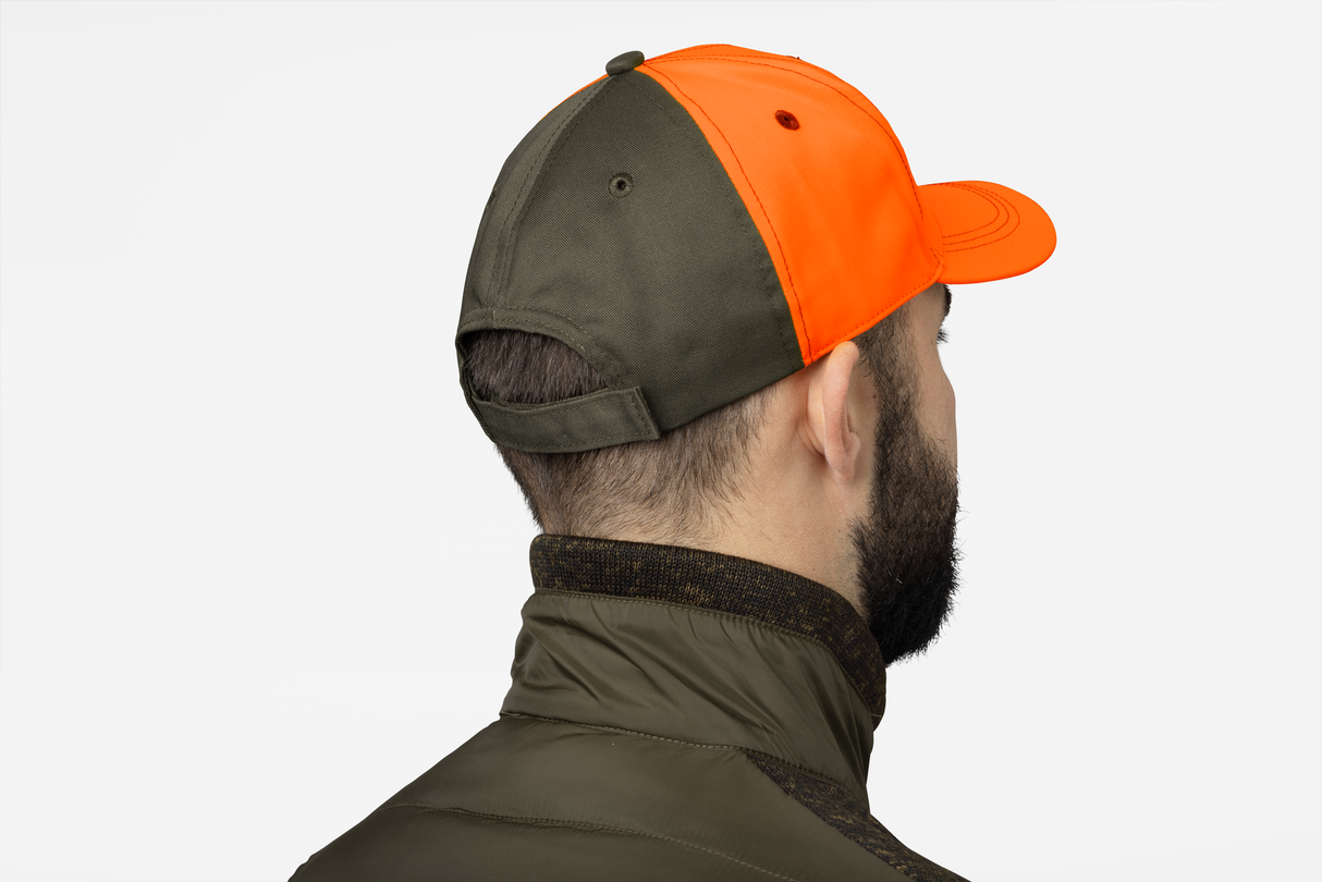 Venture - cap Pine green/Hi-Vis orange - Seeland