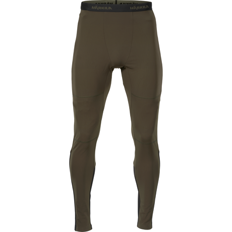 Härkila Heat USB-C Long Johns - Willow green/Black - Härkila