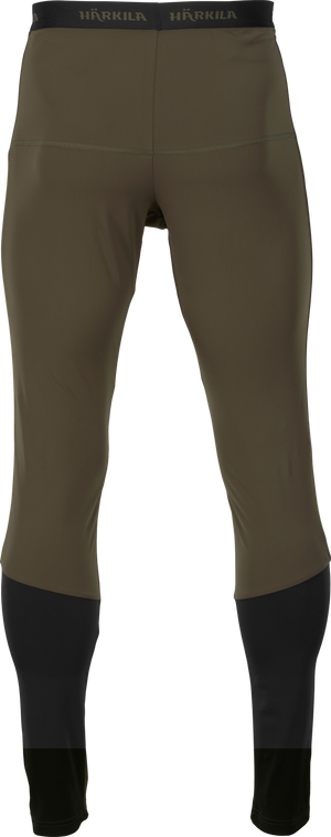 Härkila Heat USB-C Long Johns - Willow green/Black - Härkila