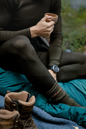 Härkila Base active long johns Dark willow green - Härkila