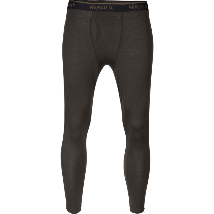 Härkila Base All Season side zip long johns Shadow brown  - Härkila