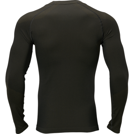 Härkila Base active L/S rund hals Dark willow green - Härkila