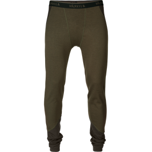 Härkila Base Warm long johns Willow green/Shadow brown - Härkila