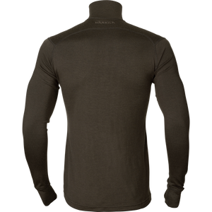 Härkila Base All Season half zip Shadow brown  - Härkila