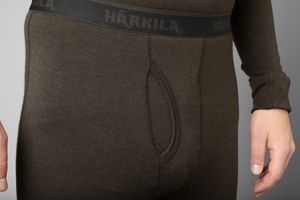 Härkila Base All Season long johns Shadow brown  - Härkila