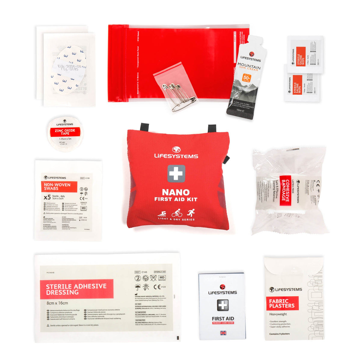 Light & Dry Nano First Aid Kit - Life Systems